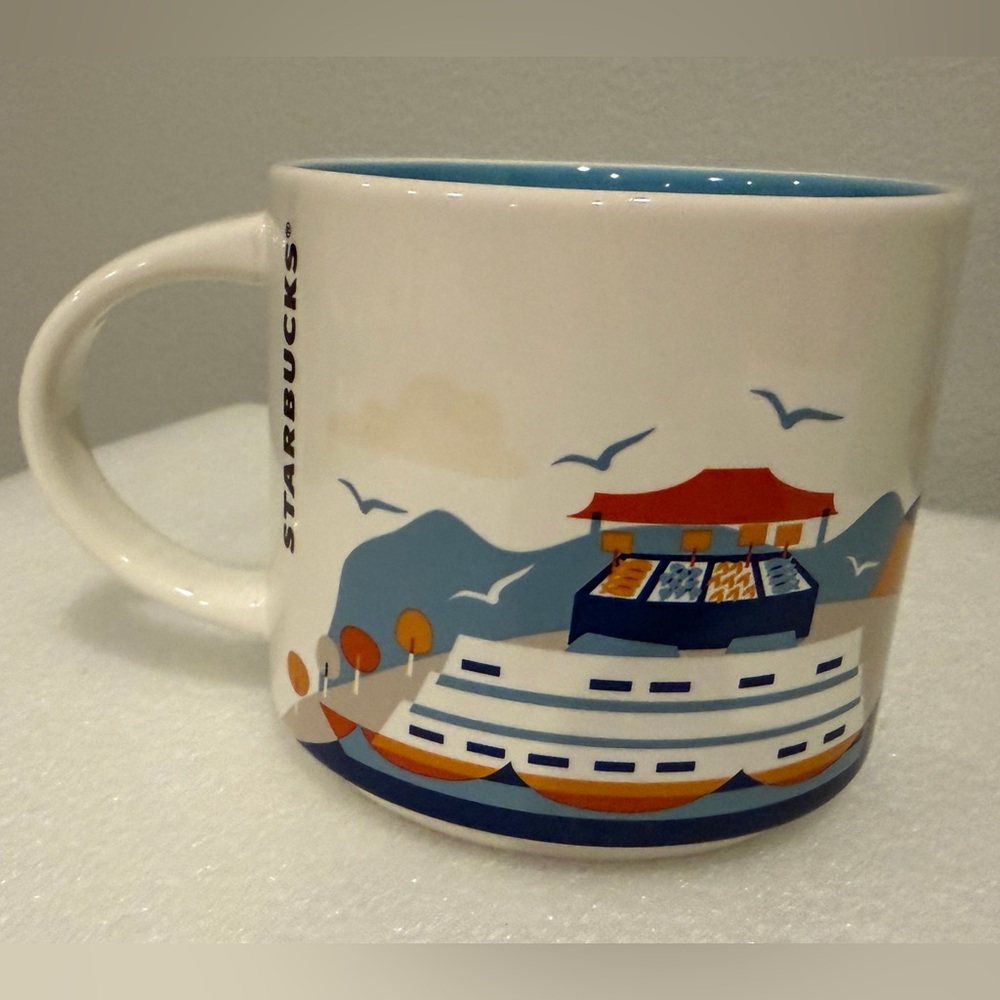 Starbucks Bergen Norway You Are Here Series Mug YAH NIB - Picture 4 of 6